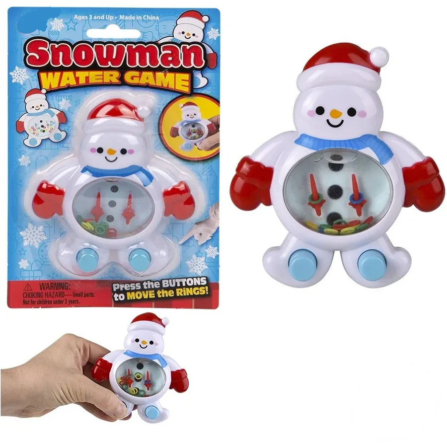 Standing Snowman Fidget Water Game Toy — wholesale Fidgets & Sensory by the case