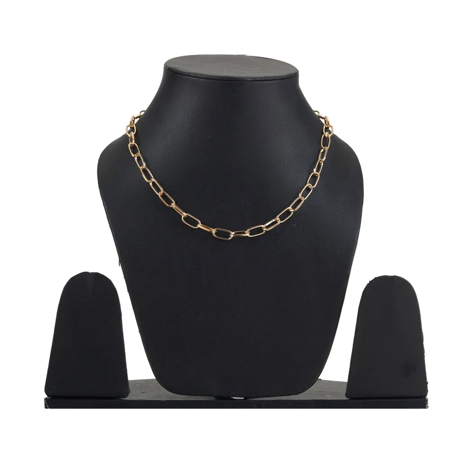 Keeraft Bold Necklace Gold Plated Chain Keeraft Home Gifts — wholesale Apparel & Accessories by the case