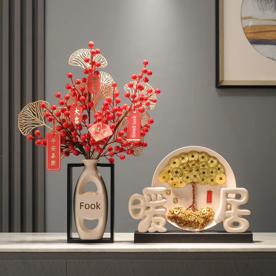 2907BA New Home Warm Home Decoration Accessible Luxury Bring In Wealth and Treasure Entrance — wholesale Home & Décor by the case