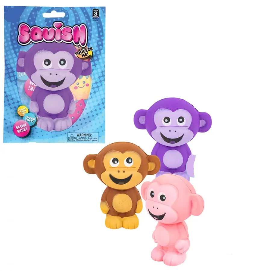 Soft Monkey Squish Toy - Cute Fidget for Kids — wholesale Fidgets & Sensory by the case