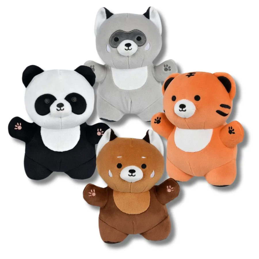 Wild Animal Soft Plush Stuffed Kids Toys - Assorted — wholesale Plush & Squishies by the case