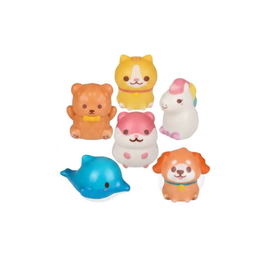 Kawaii Animal Squishy Toys - 4-Inch Cute Sensory Fidget & Stress Ball — wholesale Fidgets & Sensory by the case