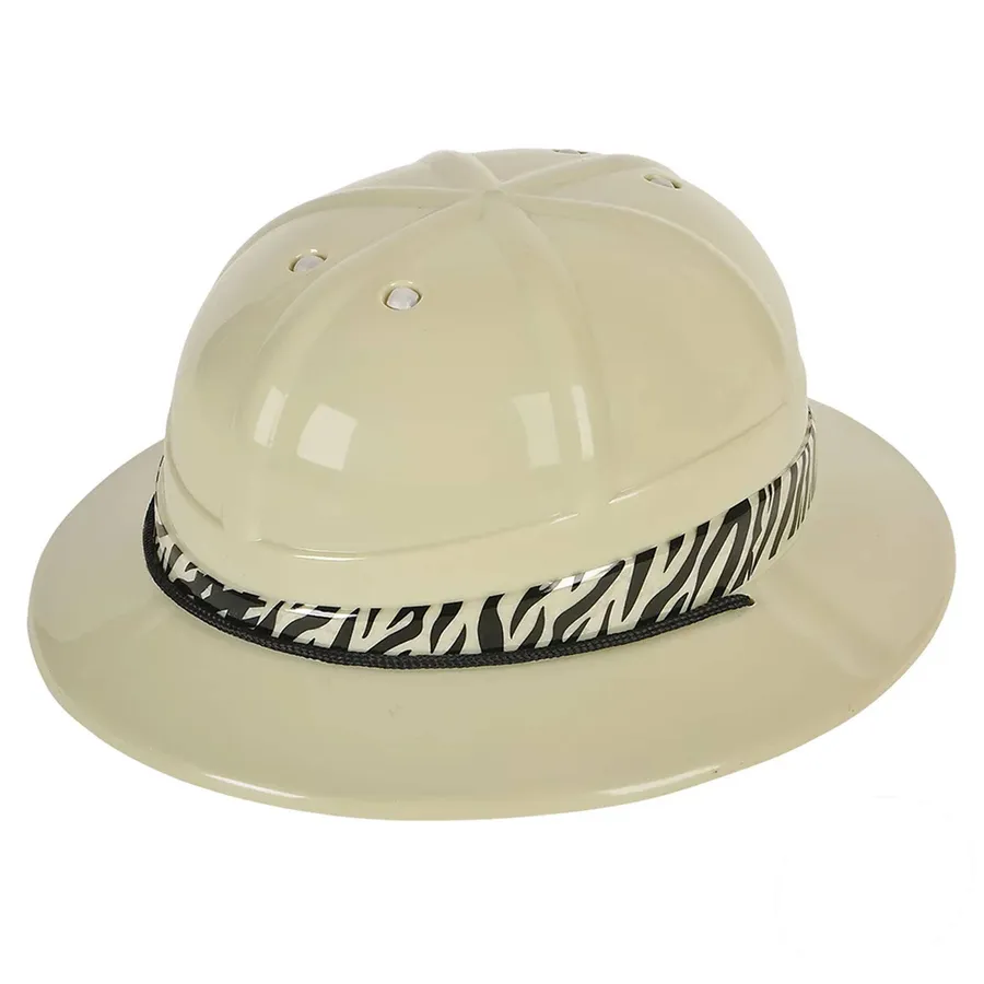 Plastic Safari Jungle Hat With Strap for Kids — wholesale Apparel & Accessories by the case