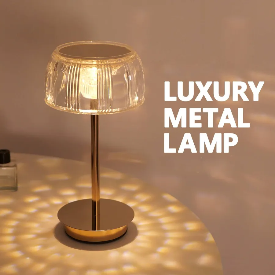 Retro LED Table Lamp – 3-Color USB Touch Dimmable Light — wholesale Tech & Gadgets by the case