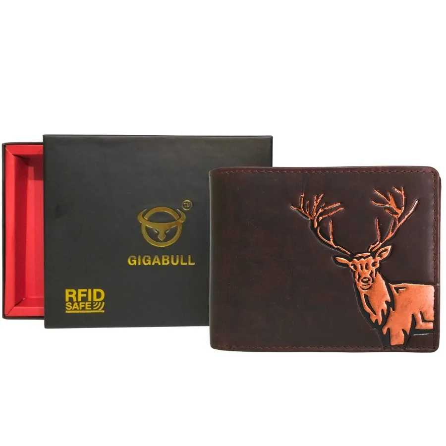Genuine Leather Brown Coin Holder: 3D Pr Keeraft Home Gifts — wholesale Home & Décor by the case
