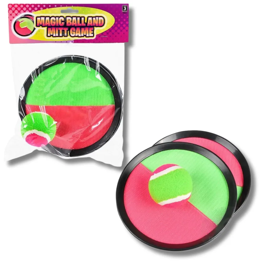Magic Ball & Mitt Kids Stocking Stuffer Play Game — wholesale Toys & Games by the case