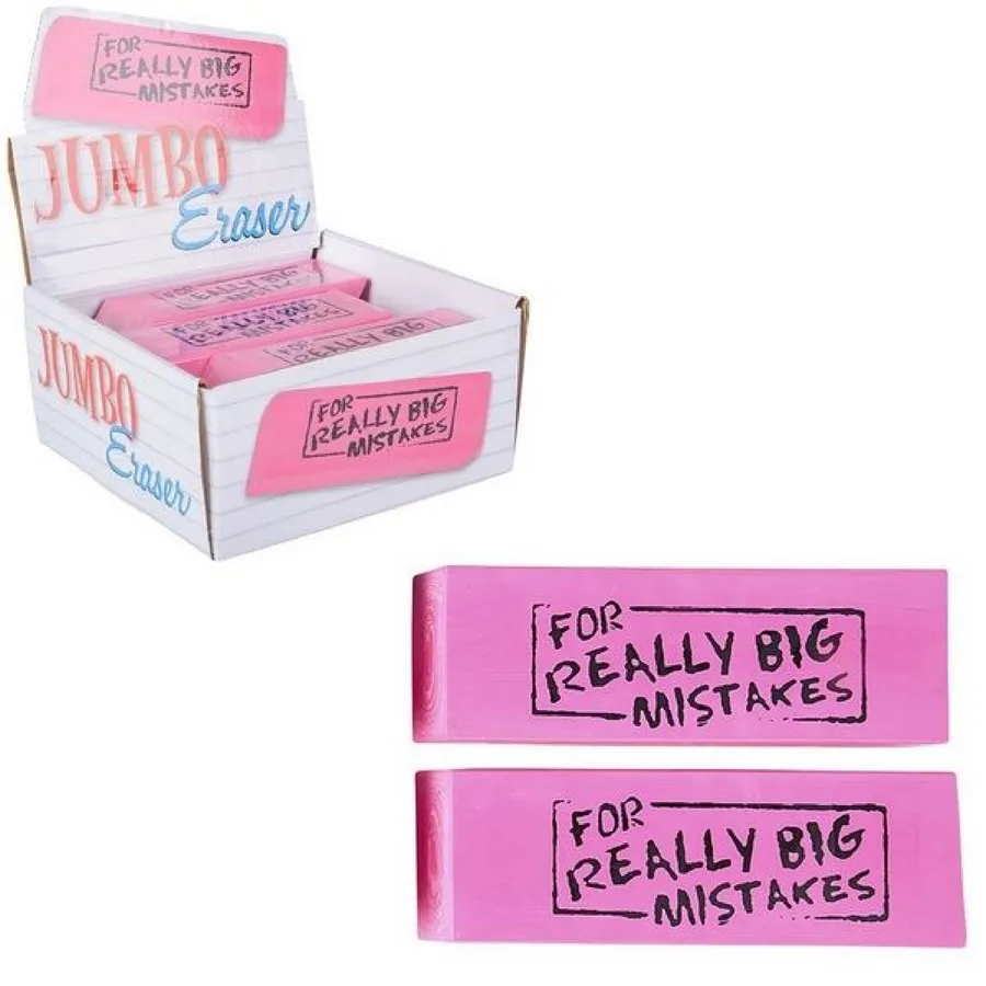 Jumbo Size Mistake Eraser Christmas Decor — wholesale Seasonal & Holiday by the case
