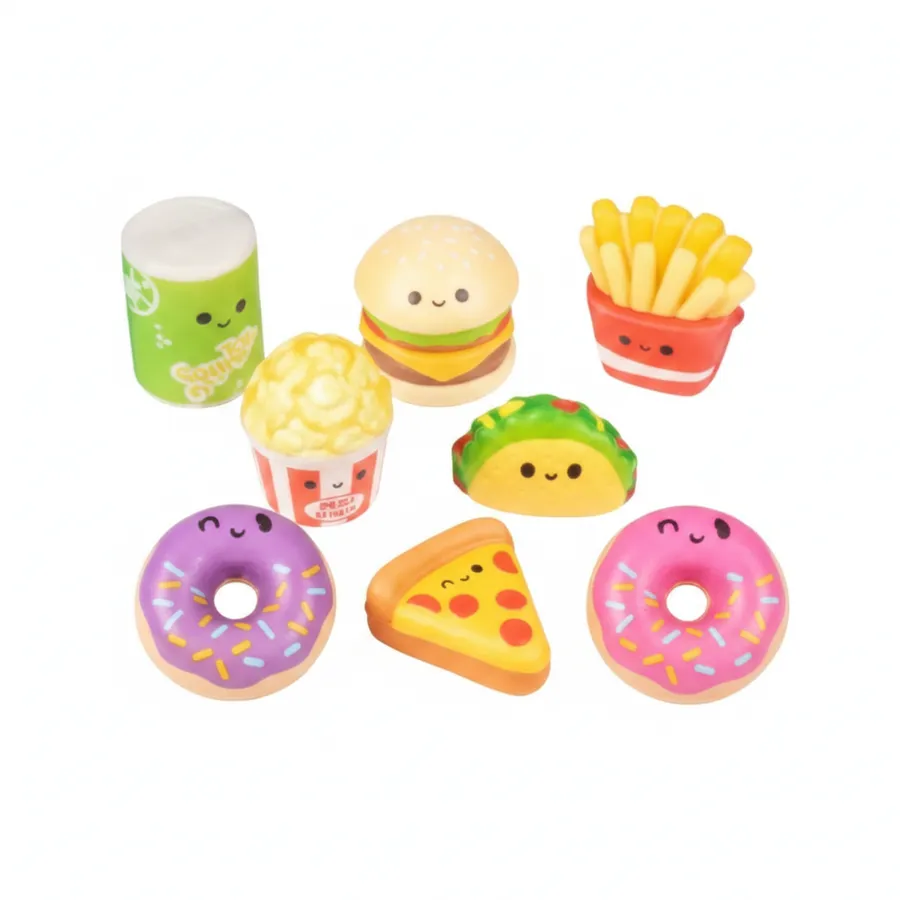 Mini Food Squishy Toys - Micro Sensory Fidget Stress Ball Squishies — wholesale Fidgets & Sensory by the case