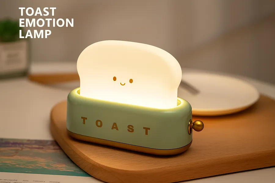 Creative Toast LED Night Light for Home Decor — wholesale Home & Décor by the case