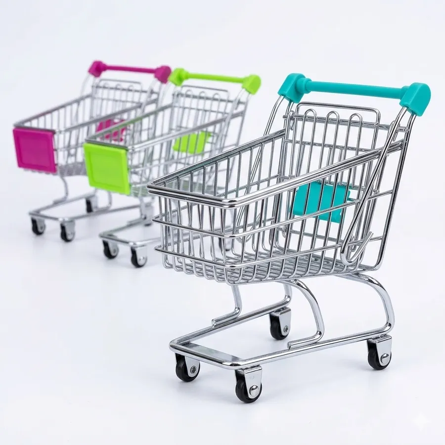 Mini Shopping Cart Playing Kids Toy In Bulk-Assorted — wholesale Toys & Games by the case