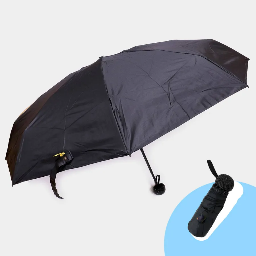 Foldable Bling Handle Pointed Umbrella - Assorted — wholesale More Wholesale Goods by the case