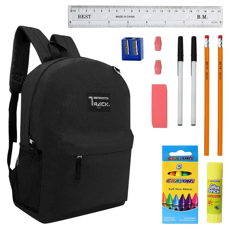 17" Back To School – 12 Back To School Supply Kits — wholesale Stationery & Office by the case