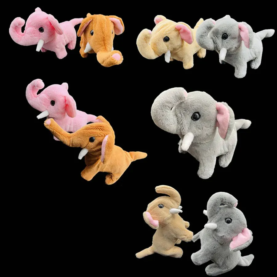 Soft Plush Walking Dancing Elephants Kids Toy - Assorted — wholesale Plush & Squishies by the case