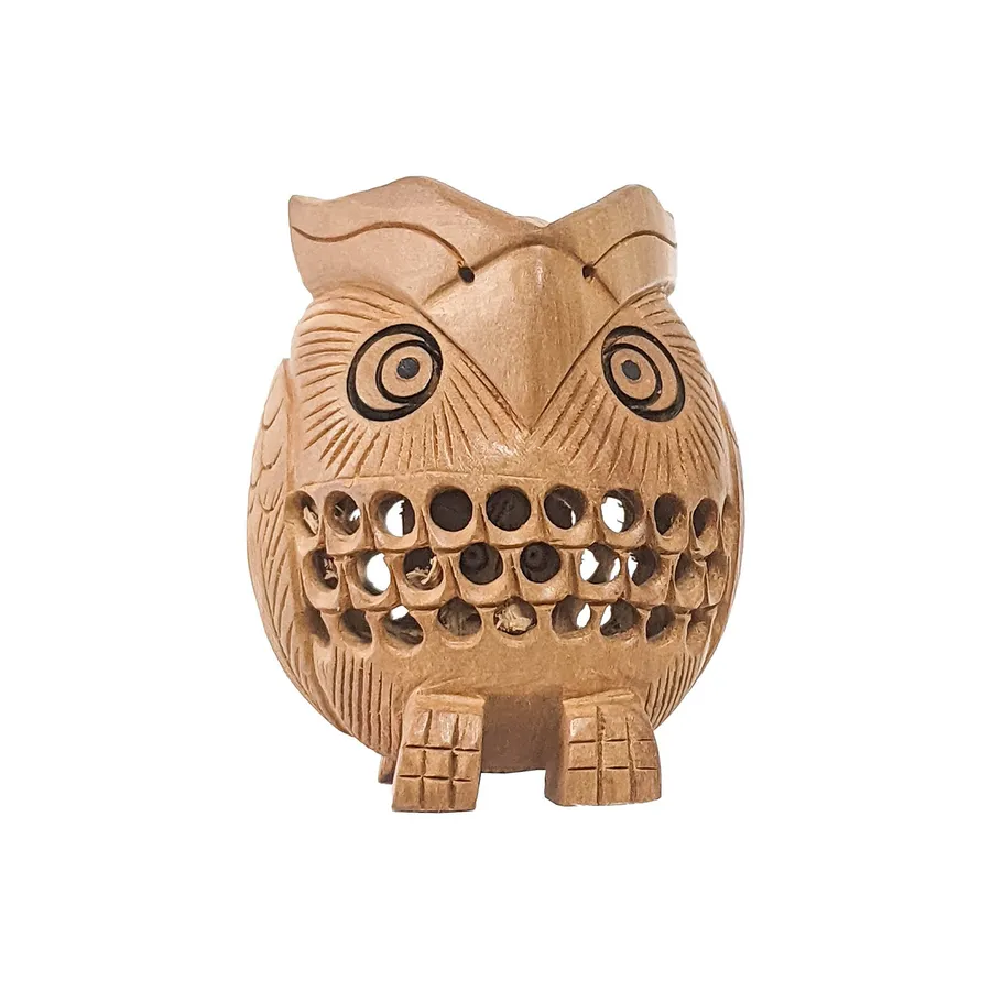 Handcrafted Wooden Sphere Owl Valentine In Bulk — wholesale Seasonal & Holiday by the case