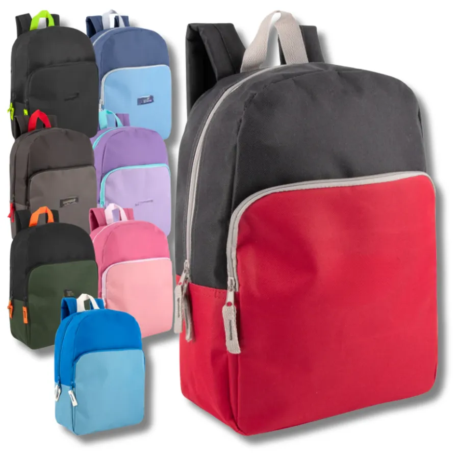 15'' Promo Holiday Kids Backpacks- Assorted — wholesale Seasonal & Holiday by the case