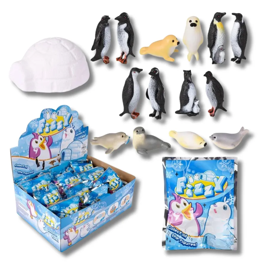 Sensory Toy Arctic Fizzy Bombs for Kids - Assorted Styles Sensory Display Pack — wholesale Fidgets & Sensory by the case