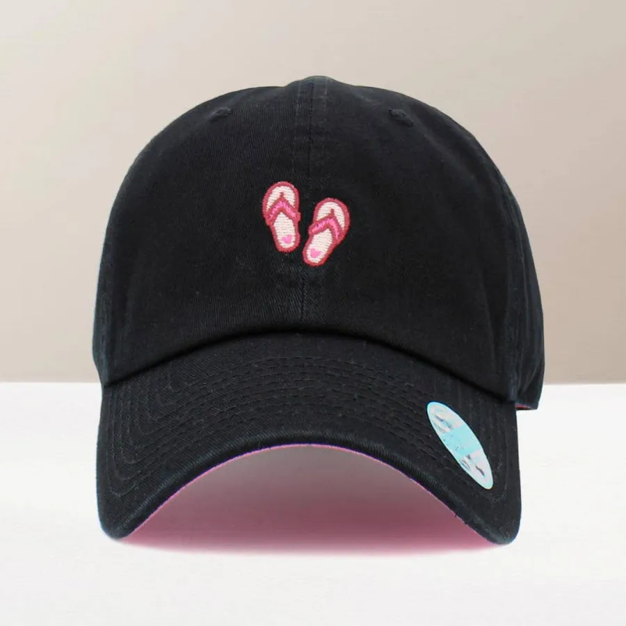 Stickers Embroidered Baseball Cap For Women's - Assorted — wholesale Apparel & Accessories by the case