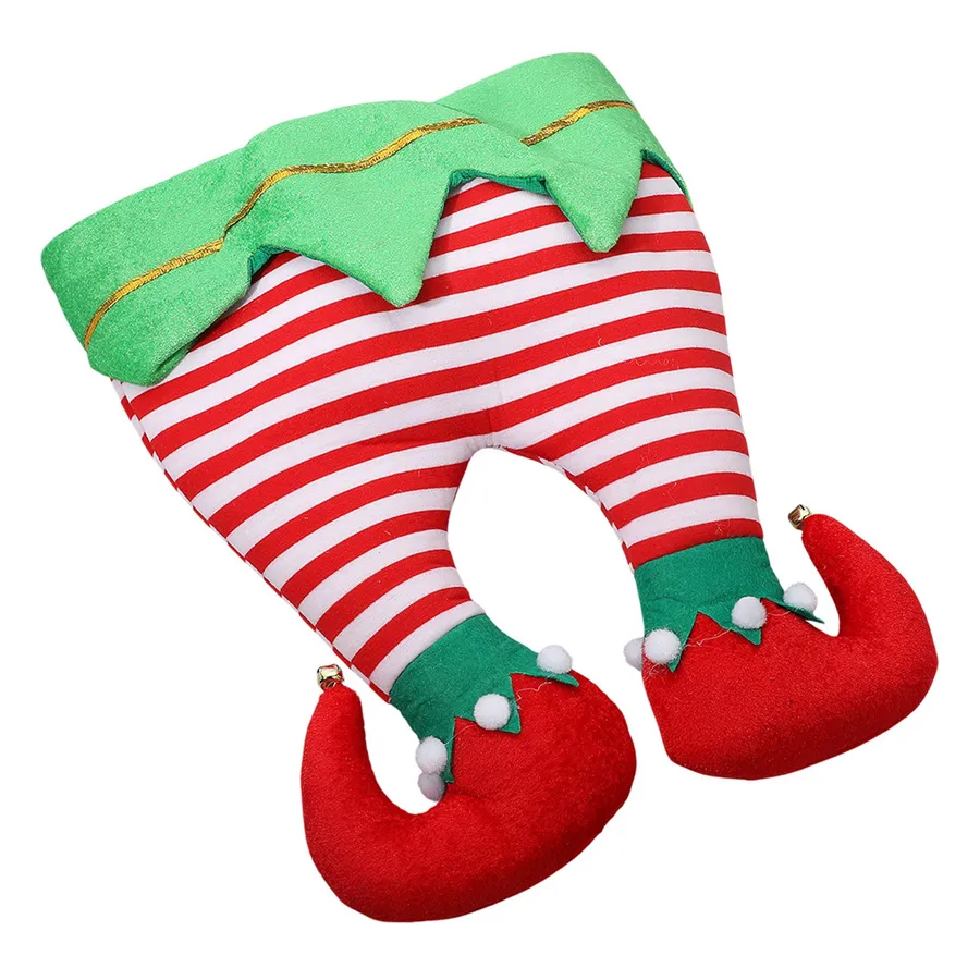Plush Striped Jingle Bells Hat For Christmas — wholesale Plush & Squishies by the case
