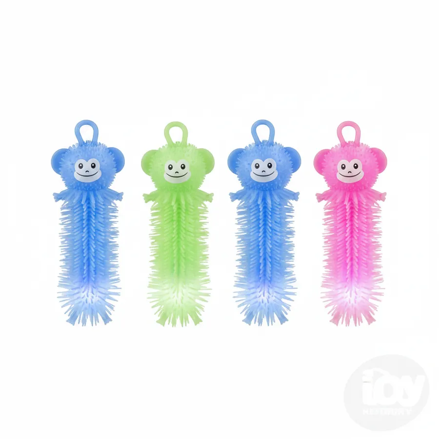 Light-Up Monkey Puffer Squishy Toy - Sensory Fidget and Stress Relief Toy — wholesale Fidgets & Sensory by the case