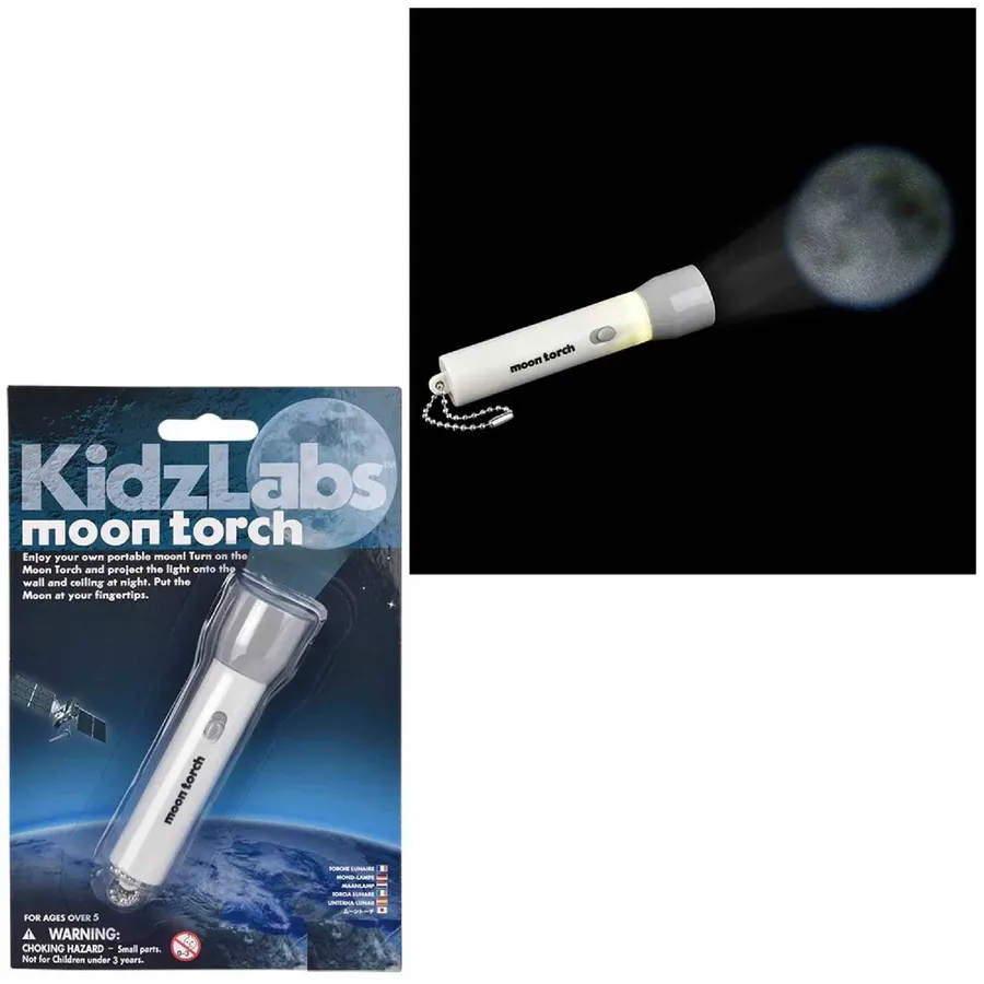 Moon Education Torch For Kids Home Décor — wholesale Toys & Games by the case