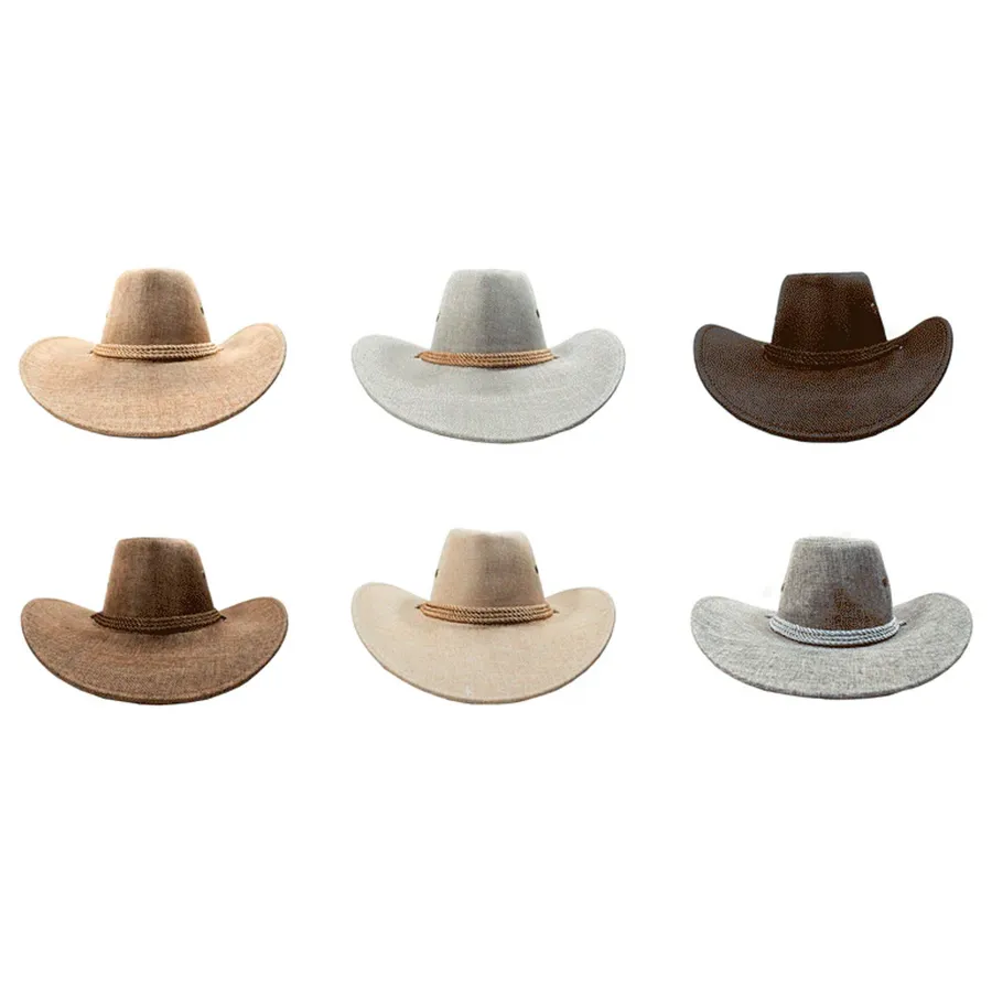 Fashionable Cowboy Hats For Men's - Assorted — wholesale Apparel & Accessories by the case