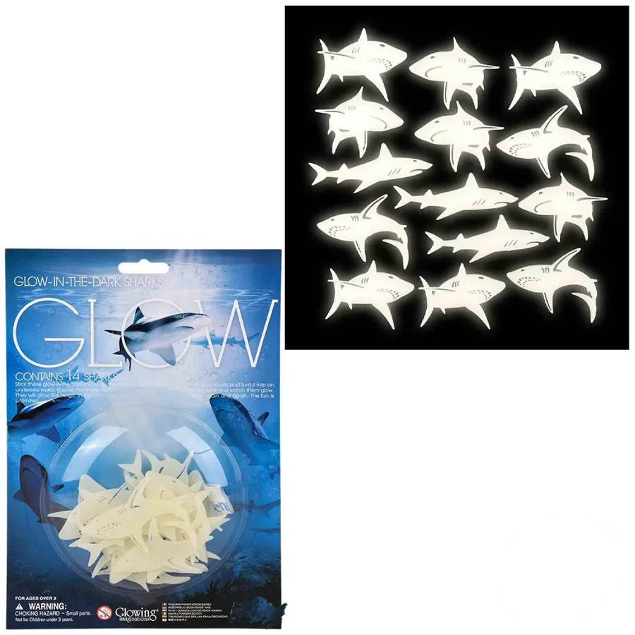 Glow in Dark Sharks Toy for Kids — wholesale Toys & Games by the case
