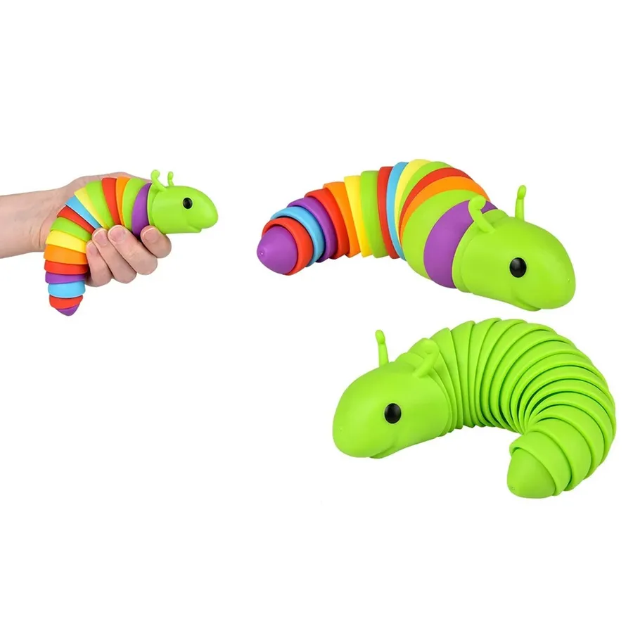 Colorful Wiggle Caterpillar Fidget Kids Toys- In Bulk — wholesale Fidgets & Sensory by the case