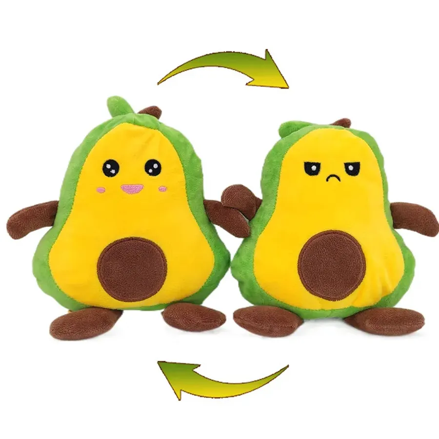 Holiday Avocado Soft Plush Stocking Stuffer Kids Toys — wholesale Plush & Squishies by the case