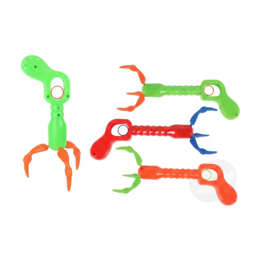 9.75-Inch Dinosaur Grabber Claw Toy - Novelty Toy for Kids Party Favors and Imaginative Play — wholesale Party & Gifts by the case