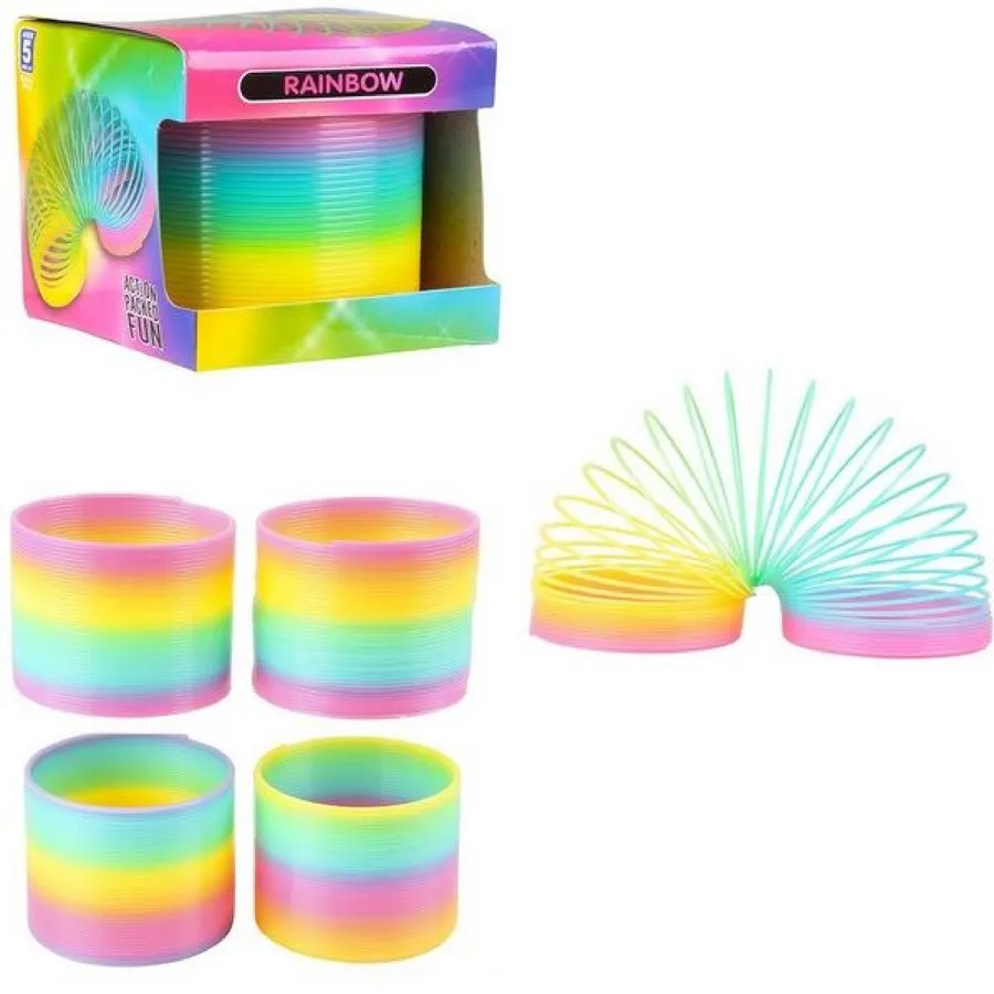 Magic Rainbow Coil Spring Kids Toy - Assorted — wholesale Toys & Games by the case