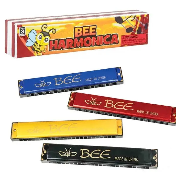 Bee Harmonica Instrument For Kids - Assorted — wholesale Toys & Games by the case