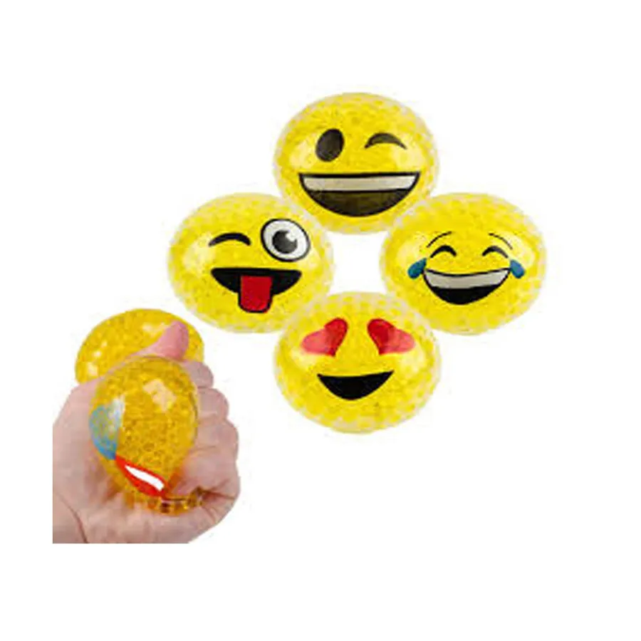 Squeezy Bead Emoticon Ball: Engaging Emo Keeraft Home Gifts — wholesale Home & Décor by the case