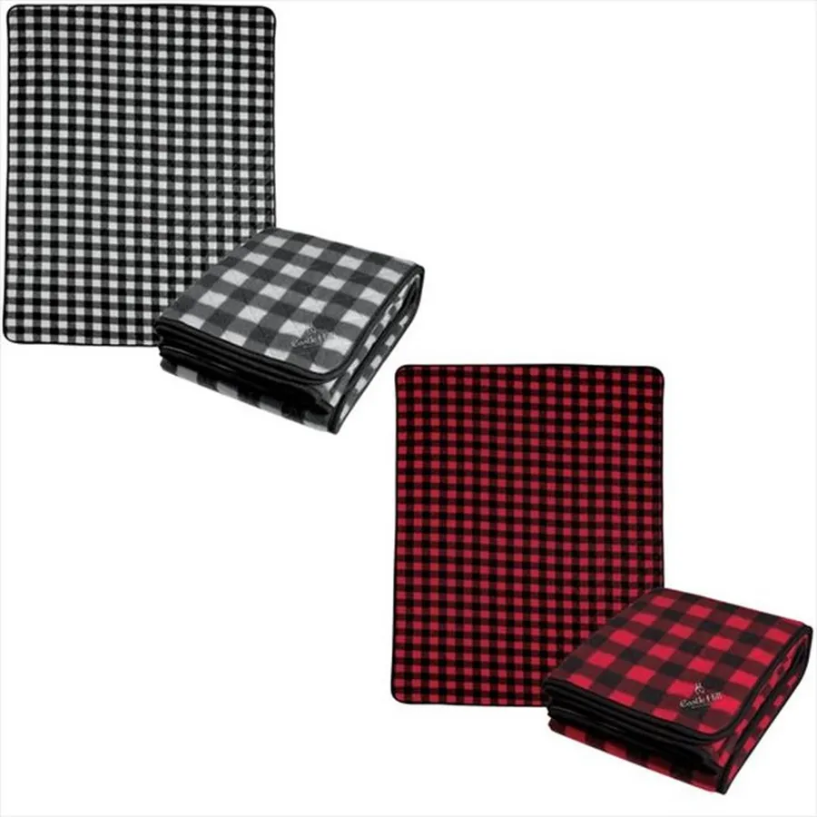 Check Patterned Blanket For Winter - Assorted — wholesale Home & Décor by the case