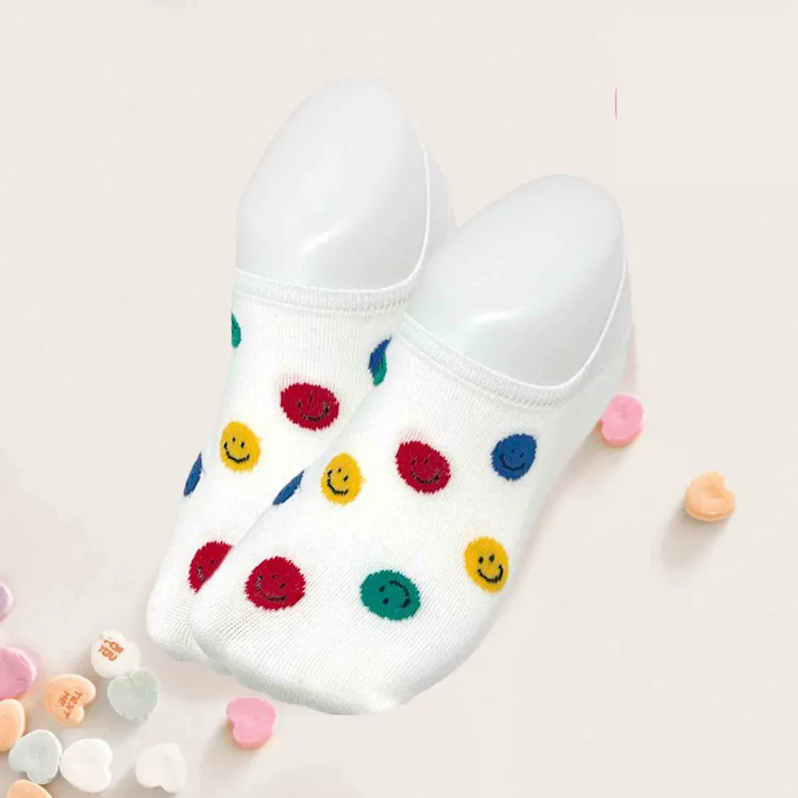 Easter Smile Patterned Socks For Winter - Assorted — wholesale Seasonal & Holiday by the case