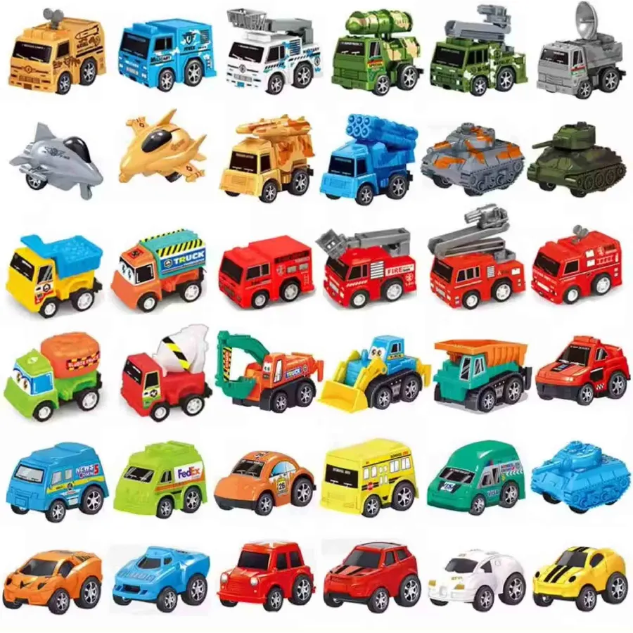 Cartoon Mini Car Gift Toys - Back to School - in bulk — wholesale Toys & Games by the case