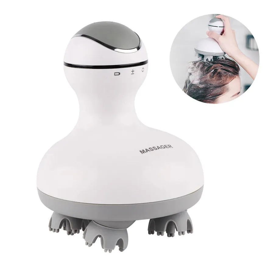 Unisex Automatic Head & Scalp Massager Brush — wholesale Tech & Gadgets by the case