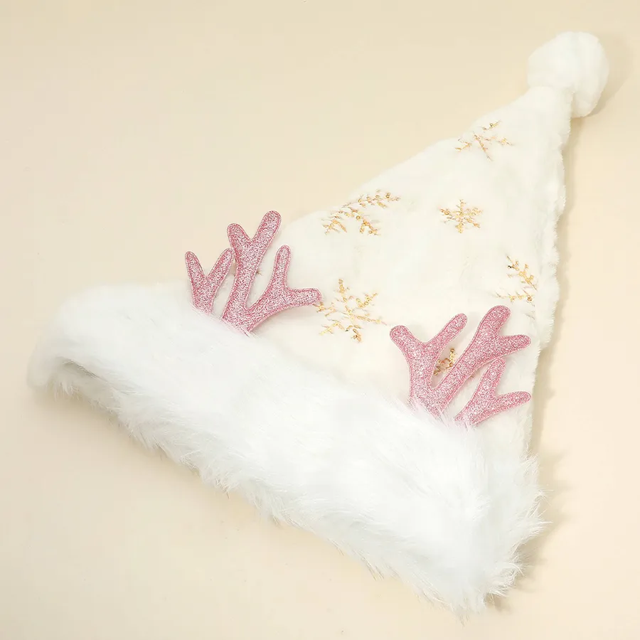 Sequin Snowflake Pattern Santa Hat - Assorted — wholesale Apparel & Accessories by the case