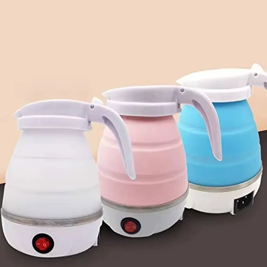 Portable Foldable Silicone Electric Kettle - Assorted — wholesale More Wholesale Goods by the case