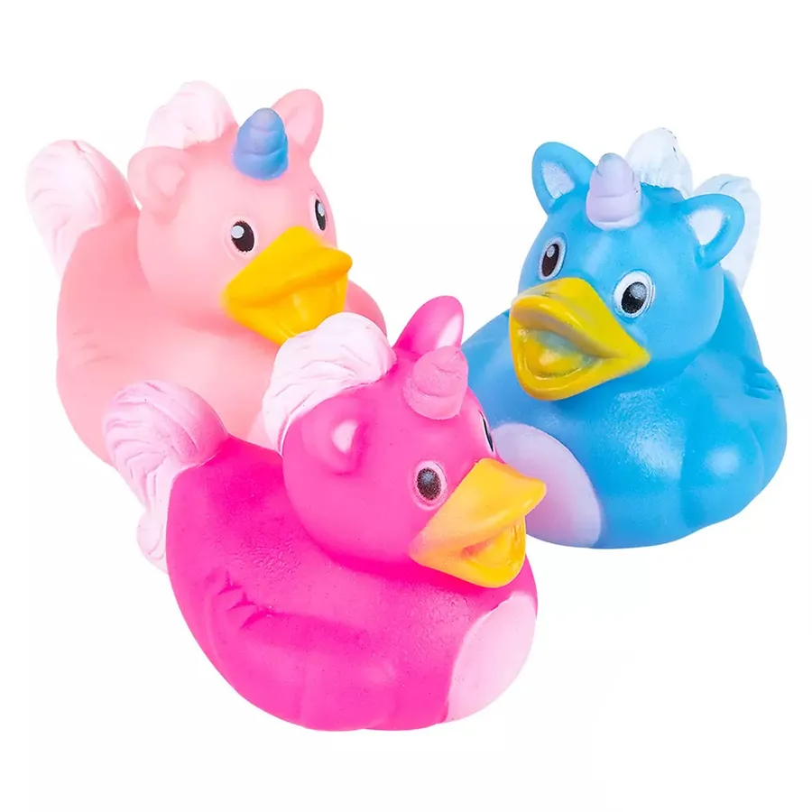 Colorful Unicorn Rubber Ducky Fidget Kids Toy — wholesale Fidgets & Sensory by the case