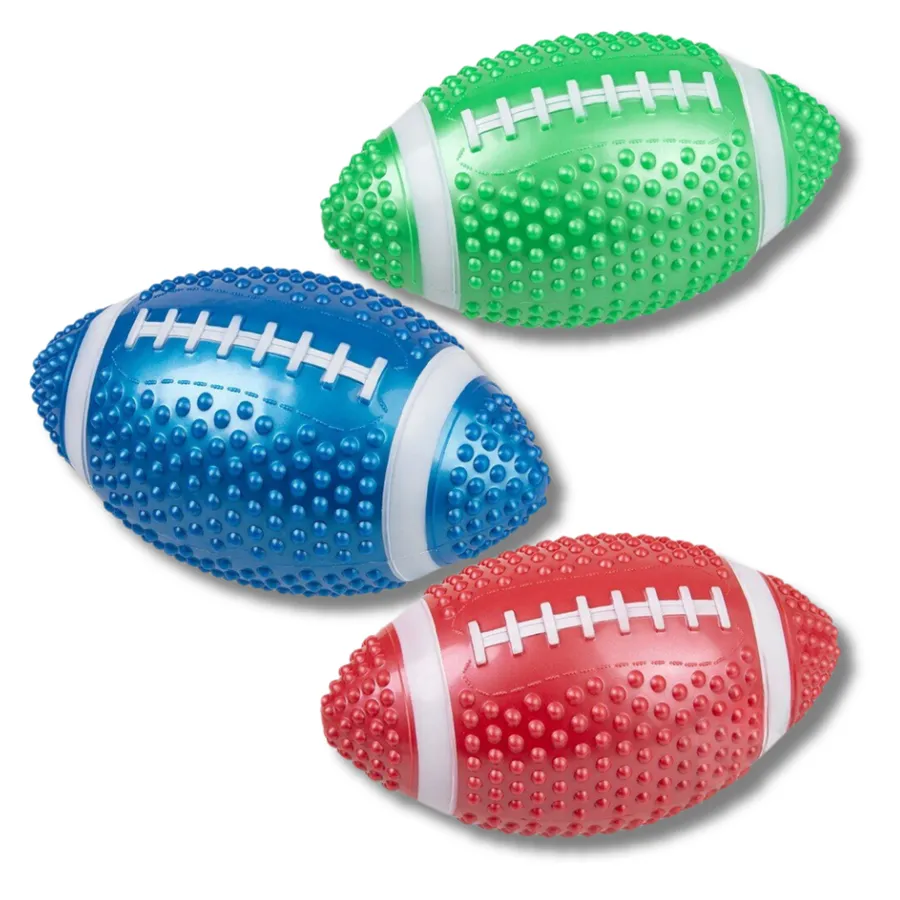 9” Grip Football Fidget Kids Toy- Assorted — wholesale Fidgets & Sensory by the case