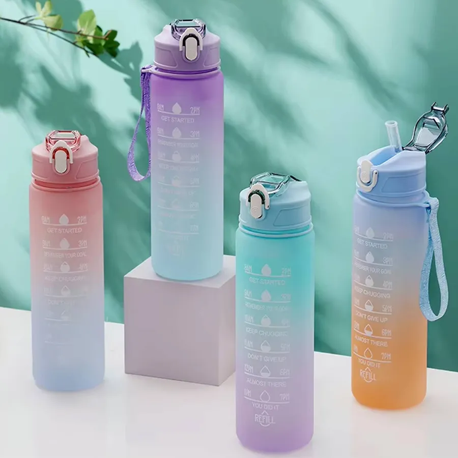Leak Proof Portable Sports Water Bottle - Assorted — wholesale Kitchen & Drinkware by the case