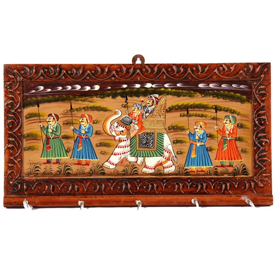 Wooden Elephant Key Holder For Wall Bulk — wholesale Home & Décor by the case