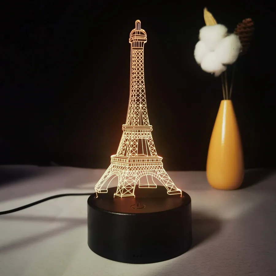 Crystal Led Night Light Lamp For — wholesale Home & Décor by the case