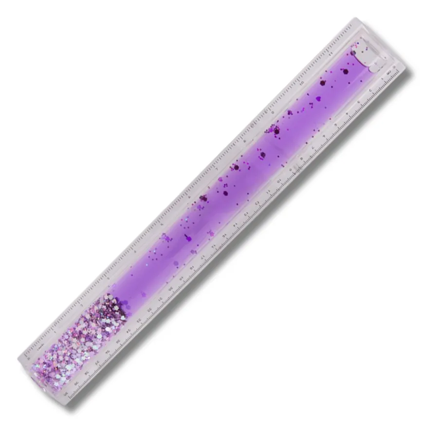 Sensory Fun Water Glitter Ruler For Kids — wholesale Fidgets & Sensory by the case