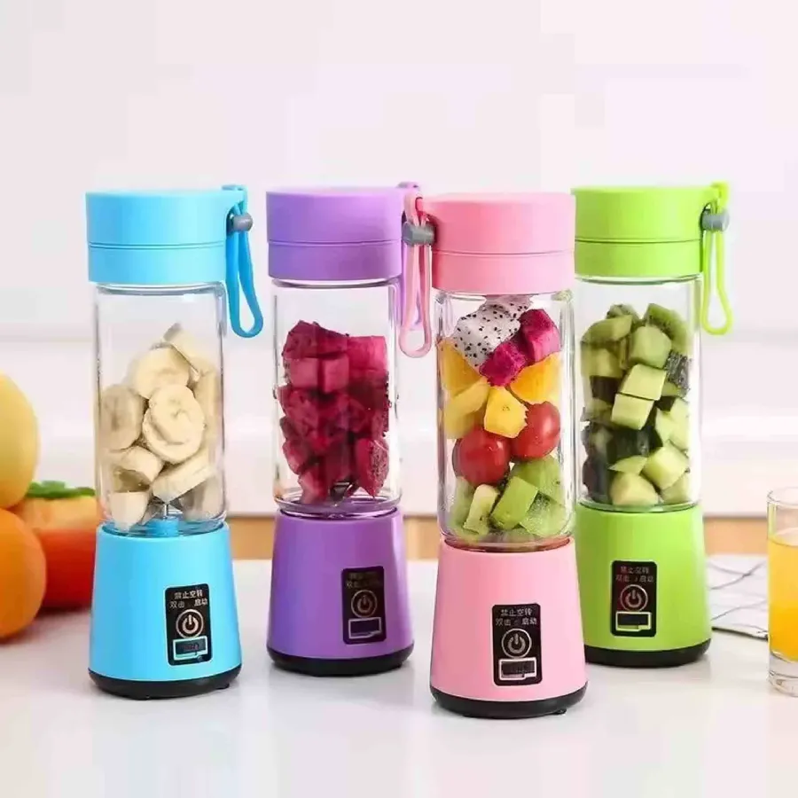 Mini Portable Rechargeable Fruit Blender - Assorted — wholesale More Wholesale Goods by the case