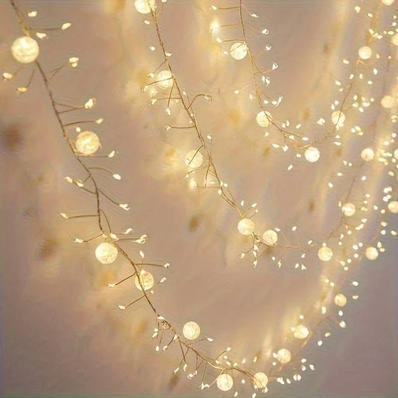 400 LED Ice Crack Ball String Lights — wholesale Home & Décor by the case