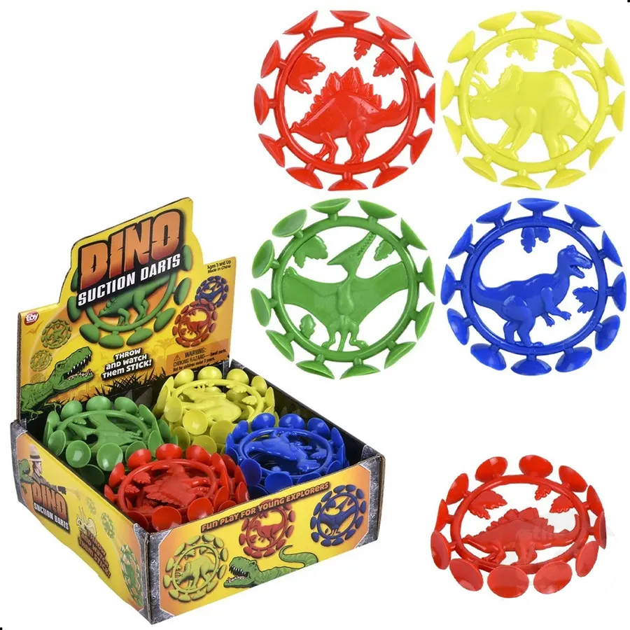 Dinosaur Mini Flying Suction Darts Kids Toy — wholesale Toys & Games by the case