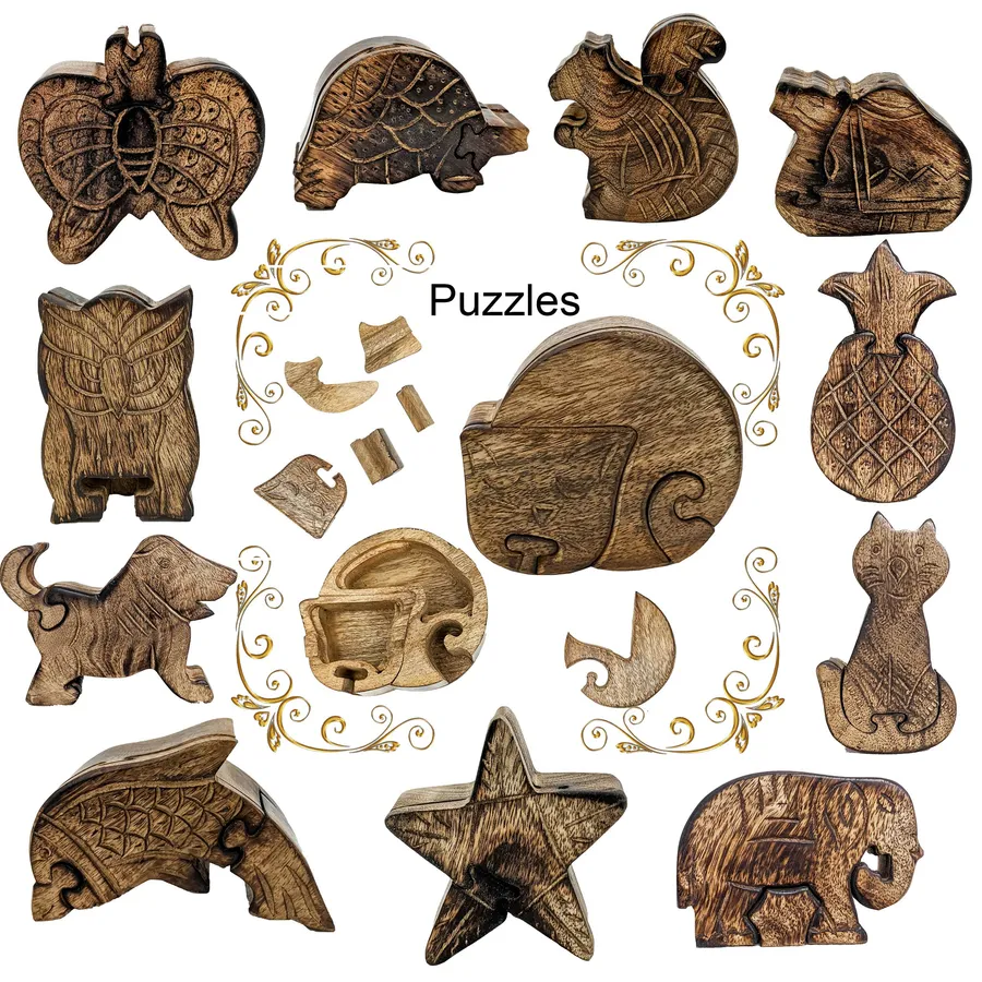 Antique Handicraft Wooden — wholesale Toys & Games by the case