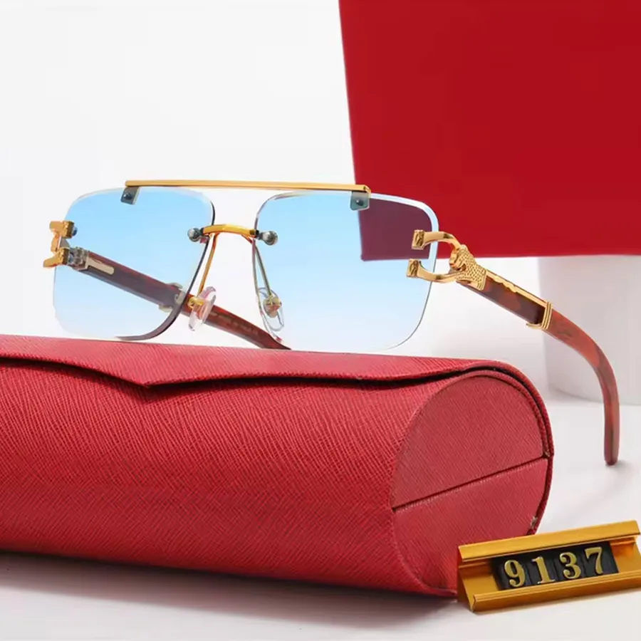 Luxury Vintage Rimless Unisex Sunglasses - Assorted — wholesale Apparel & Accessories by the case