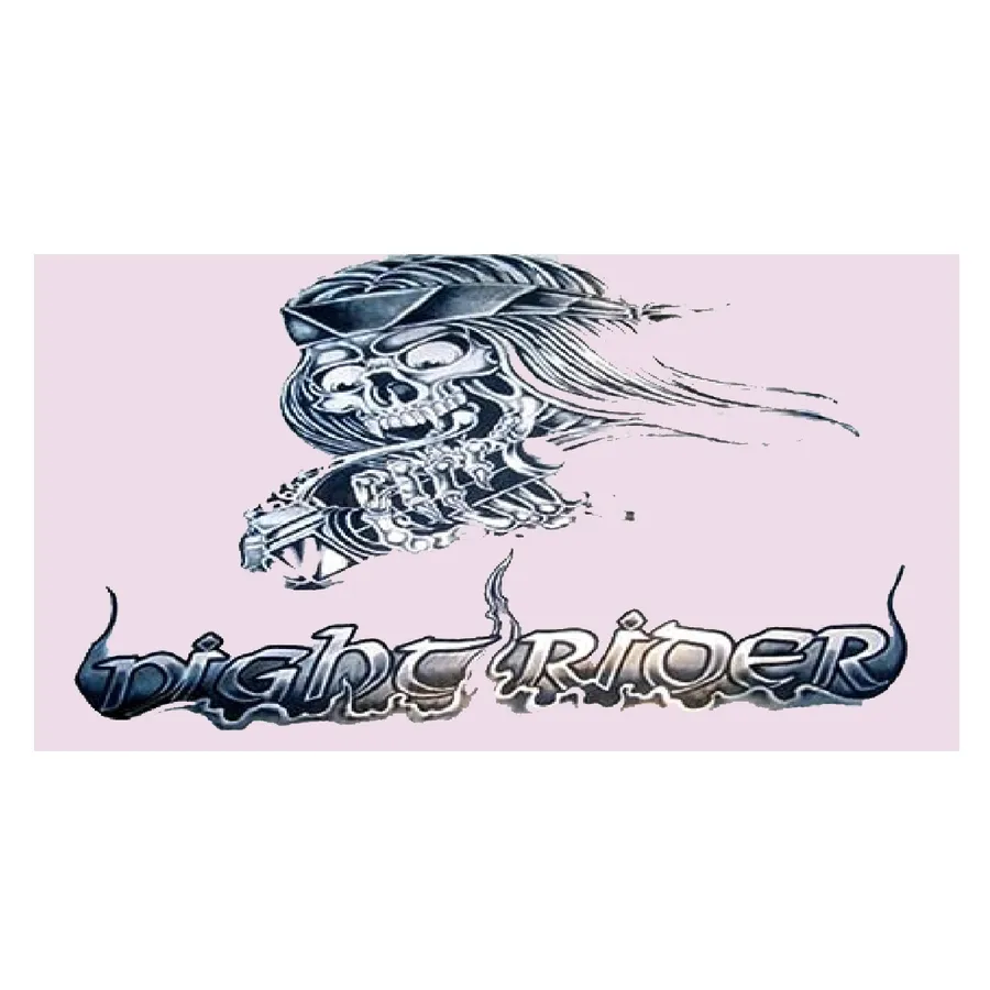 Wholesale Night Rider Skull Motorcycle Biker 3' x 5' Wall Hanging Flag (Sold by DZ) — wholesale Home & Décor by the case